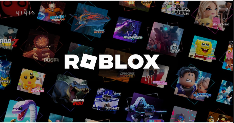 Коллаж из игр платформы Roblox